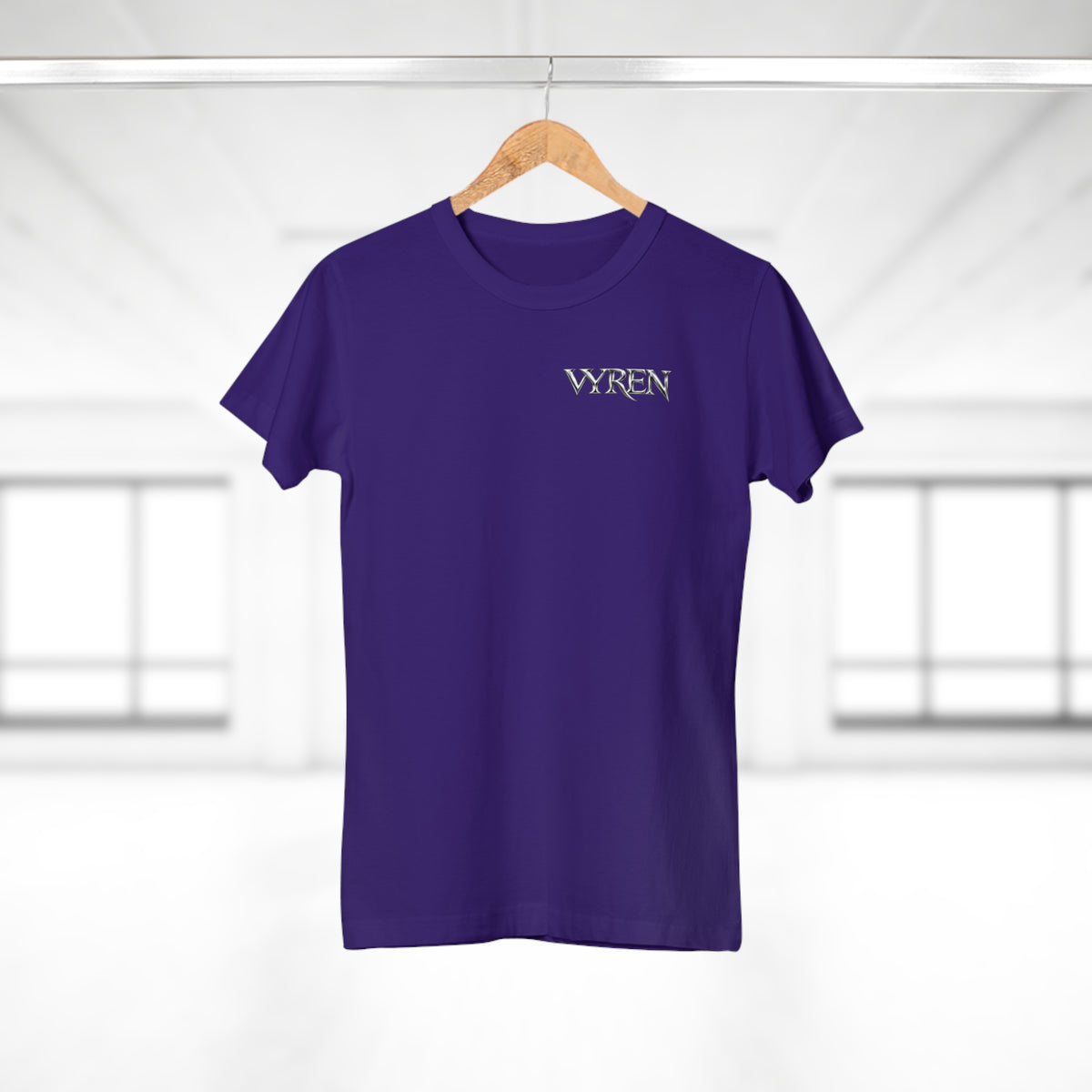 Vyren Minimalist Women's T‑Shirt — Small Chest Logo
