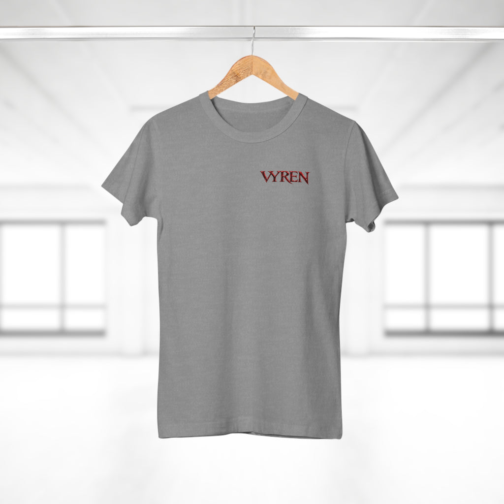 Vyren Minimalist Women's T‑Shirt — Small Chest Logo